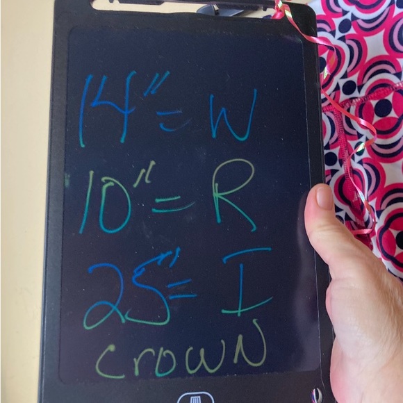 Crown & Ivy Two Tone Geo Print Leggings Size M? - Picture 6 of 6